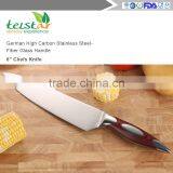8" Chefs Knife-SEDGE Series-German High Carbon Stainless Steel-Fiber Glass Handle thumbnail-2