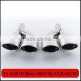 Auto Exhaust Tip for Ben z Amg C63 Slk C200