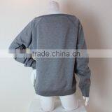 Women Fleece Hoody With Round Neck thumbnail-5