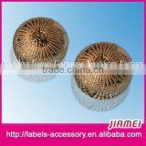 Sewing Metal Gold Military Buttons