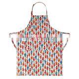 Custom Linen Canvas Kitchen Apron thumbnail-3