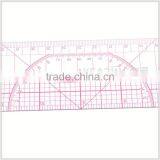 Kearing Pattern Grading Garment Ruler With Protractor Inch / Metric Plastic Rulers#B-95 thumbnail-4