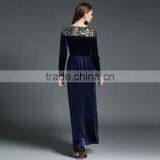 2017 Custom High Quality Elegant Long Evening Ladies Dress thumbnail-4