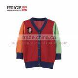 Long Sleeve V Neck 100% Cotton New Design Girl Sweater thumbnail-1