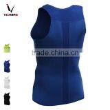 Nice Wholesale Sleeveless Custom Athletic Tank Tops Man Fitness thumbnail-2