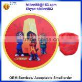 Promotional Folding Frisbee With Pouch Foldable Nylon Frisbee Fan,custom Frisbee Fan thumbnail-1