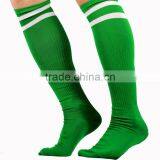 OEM green football socks men in hot sale