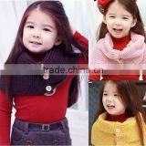 Wholesale Fashion Popular Button Lady Knitted Scarf thumbnail-6