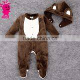Spring and Autumn Polar Infant Clothes One Piece Newborn Sleepwear Baby Romper thumbnail-6