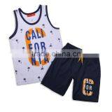 Wholesale Boys Sleeveless t Shirt,100% Cotton Kids Sleeveless t Shirt,chidren Vest thumbnail-4