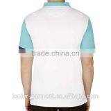 Wholesale China Color Contrast Golf Polo Shirt, Mens Polo T Shirt thumbnail-3