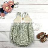 Summer Newborn Baby Girl Clothes Strapless Bubble Baby Clothes Romper thumbnail-3