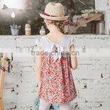 S60726B 2017 T Shirt Short Sleeve Children's T-shirt Cotton Cartoon For Girls thumbnail-2