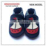 Superman Cow Leather Soft Sole Genuine Leather Baby Boys Shoes thumbnail-5