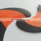 Surf Board Fins FCS Oranged Carbon Fin Surfing Quilhas G5/G7 Size thumbnail-2