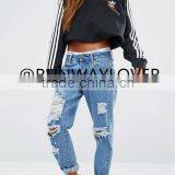 Runwaylover Sport Ripped Sexy Denim Jeans thumbnail-3