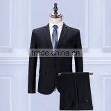 Custom Black Formal 2 Piece Latest Design Slim Fit Men Classic Business Coat Pant Suit thumbnail-4