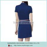 Dry Wicking Golf Wear Fashion Golf Dresses With Belt thumbnail-2