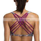 Cheap Hot Sale Print Madam Underwear Camo Yoga Sports Bra Custom thumbnail-2