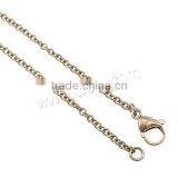 Flower Leaf NecklaceStainless Steel With Rhinestone Clay Pave Clover Necklace thumbnail-4