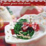 Wholesale Children Hair Accessories Christmas Wreath Hair Clip thumbnail-2