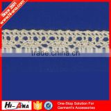 Hi-ana Lace1 Best Hot Selling Customised LOGO Printed Cotton Eyelet Lace Trim thumbnail-1