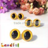 15mm Yellow Amigurumi Doll Plush Animal Toys Plastic Safety Cat Eyes thumbnail-5