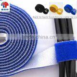Back to Back Hook and Loop Cable Ties Double Side Soft Fabric and Injection Hook thumbnail-2