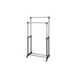 Double Pole Telescopic Clothes Rack