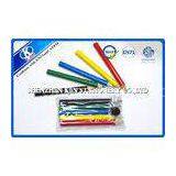 6 Pieces Colored Pencils Set In Pvc Bag , 3.5 Inch Mini Color Pencil For Children