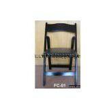 Wood Folding Chair thumbnail-1