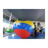 Party Decoration Bright Large Heart Shaped Balloons Helium Gas Weather Resistant