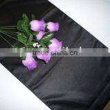Wedding Table Runner Black Lamour Satin Table Runners