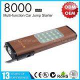 YLPB-122-wood 8000mah Mini Car Jump Starter