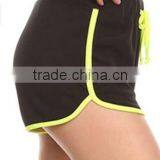 Hot Simplicity Women Sports Shorts Elastic Drawstring Waistband Summer Shorts thumbnail-2