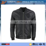 high quality mens sleeve quilted leather jacket black pu leather jacket