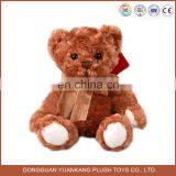 EN71 Standard Promotional Brown Color Cute Plush Teddy Bear Toy thumbnail-4
