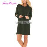 Top Selling Hoodie Pullover Oversized Sweatshirt Wholesale One Piece Dress Simple thumbnail-1