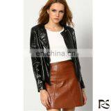 Latest Lady Leather Reflective Original Leather Jacket thumbnail-1