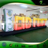 ABC Customized Design Inflatable Letter Balloon Color Change LED Lighting Trade Show Ball Birthday Party Display