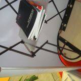 Folding Sales Counter Portable Display Stand Promotion Table thumbnail-3
