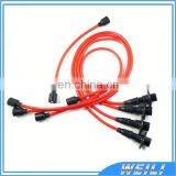 VW Beetle / Super Beetle Karmann Ghia RED SPARK PLUG WIRE SET AC998034 9411 111998031RD