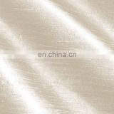 Chinese supplier 100% polyester dupioni silk fabric washable for curtain, pillowcase