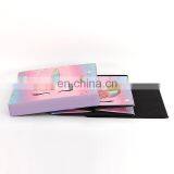 RTS Faux Linen Cartoon Printing Polyester Folding Stool for Kids Storage Ottoman Easy Carry Chair in Living Room Pink Unicorn thumbnail-5