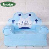 Reatai Best Selling Product Pink Children Kids Small Sofa Ottoman Stool Velvet Kids Baby Mini Sofa Kids thumbnail-2