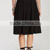 Popular Hepburn Wind A-line Ladies' Pleated Skirt for Women thumbnail-4