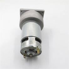 KG-60B775 12v 24v High Torque Low Speed 1 nm 400 Rpm OD 60mm dc Gear Motor With Screw Shaft for Grass Cutter thumbnail-4