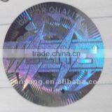 2015 3d Hologram Sticker With Logo Printing, Customhologram Sticker