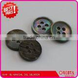 Black M.O.P. Shell 4-hole Button thumbnail-1