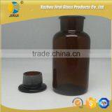 500ml Good Quality Wide Mouth Amber Glass Reagent Bottle thumbnail-1